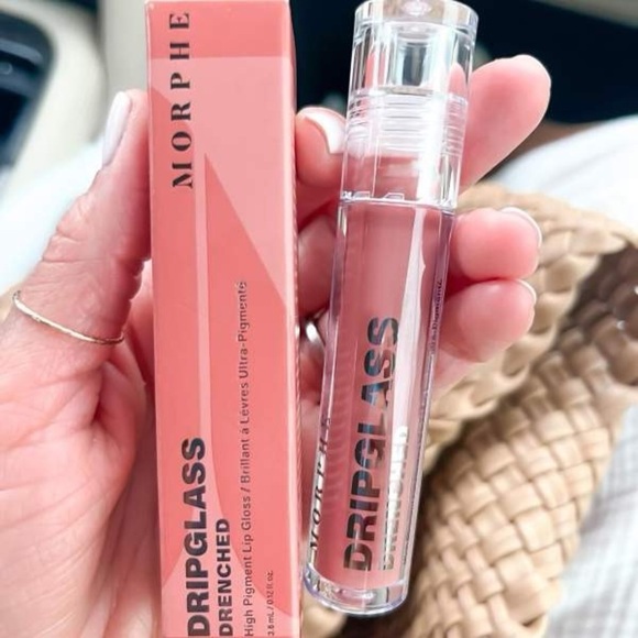 ❤️ 🆕 MORPHE Dripglass Drenched High Pigment Lip Gloss - 0.12 fl oz - Picture 9 of 9